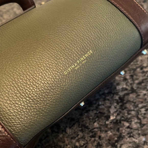 Divine Firenze leather handbag made in Italy NWT - Picture 7 of 16